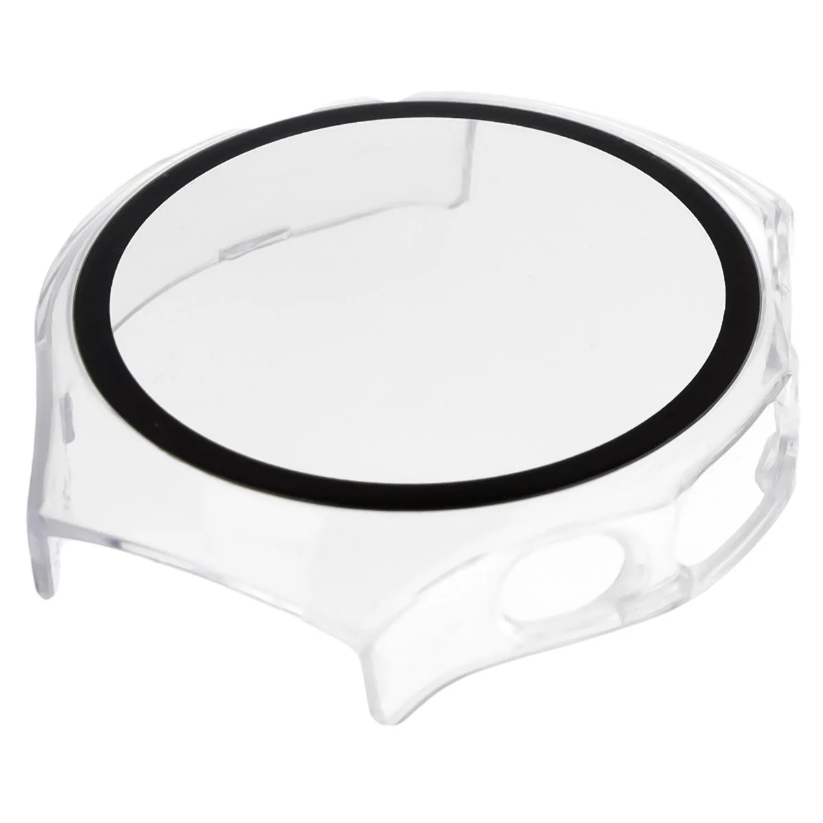 Schutzhülle mit Glas für Huawei Watch 5 42 mm, Bizon Case Watch Adamo, Transparent - Image 6