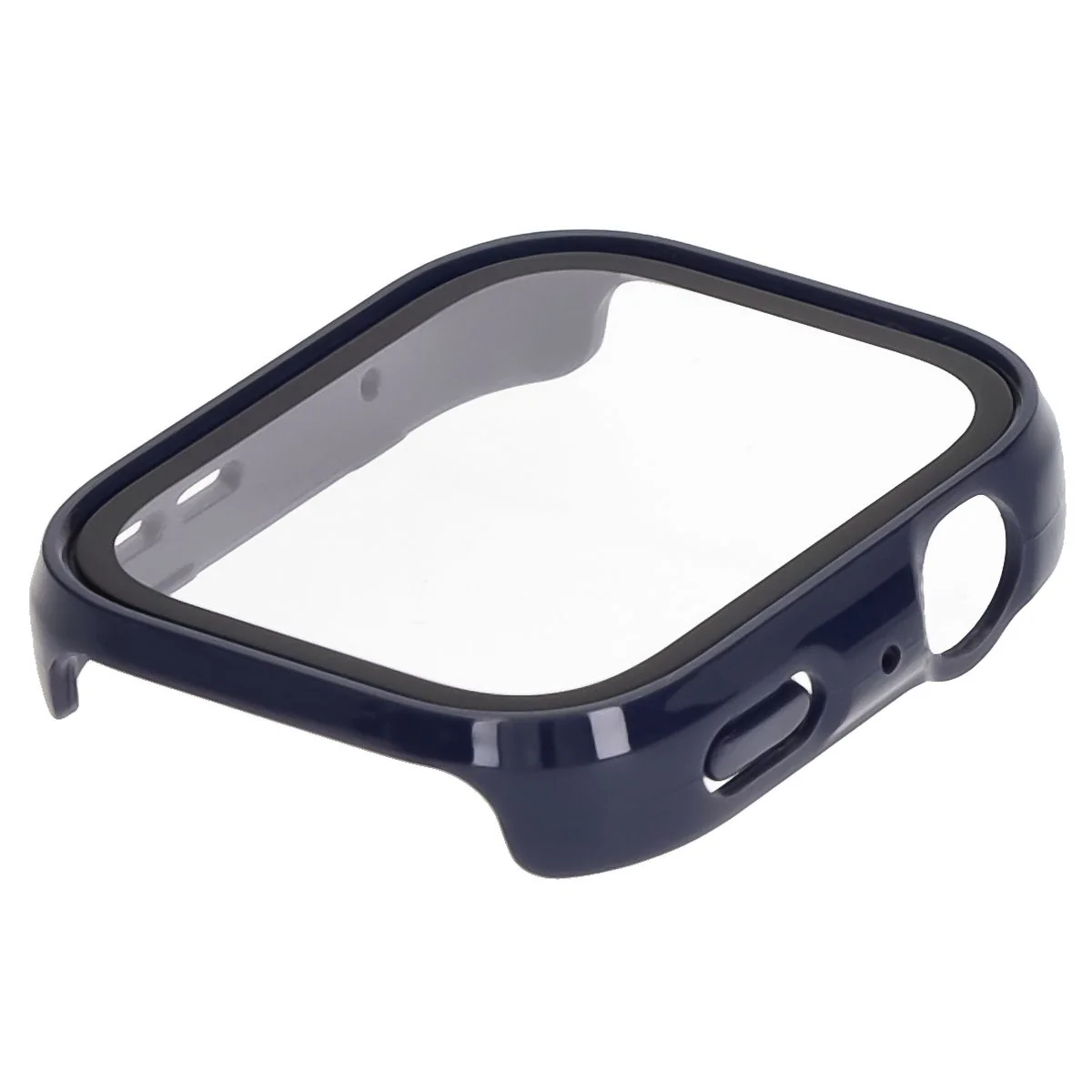 Schutzhülle mit Glas für Huawei Watch Fit 4, Bizon Case Watch Adamo, Blau - Image 6