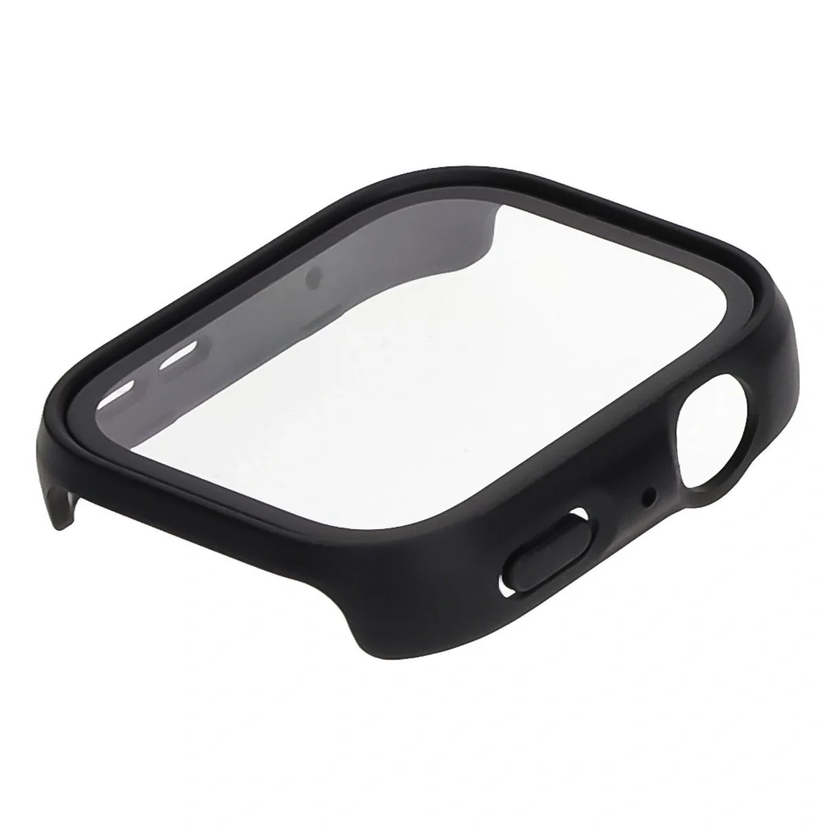 Schutzhülle mit Glas für Huawei Watch Fit 4, Bizon Case+Glass Watch, mattes Schwarz - Image 6