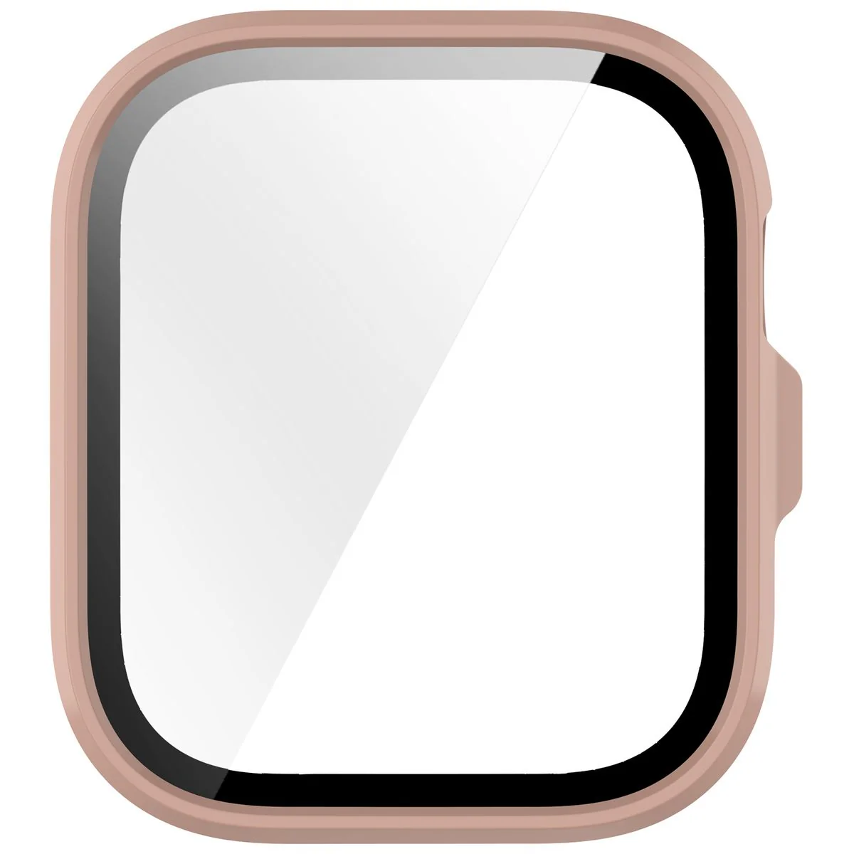 Schutzhülle mit Glas für Huawei Watch Fit 4 Pro, Bizon Case Watch Adamo, Rosa - Image 6