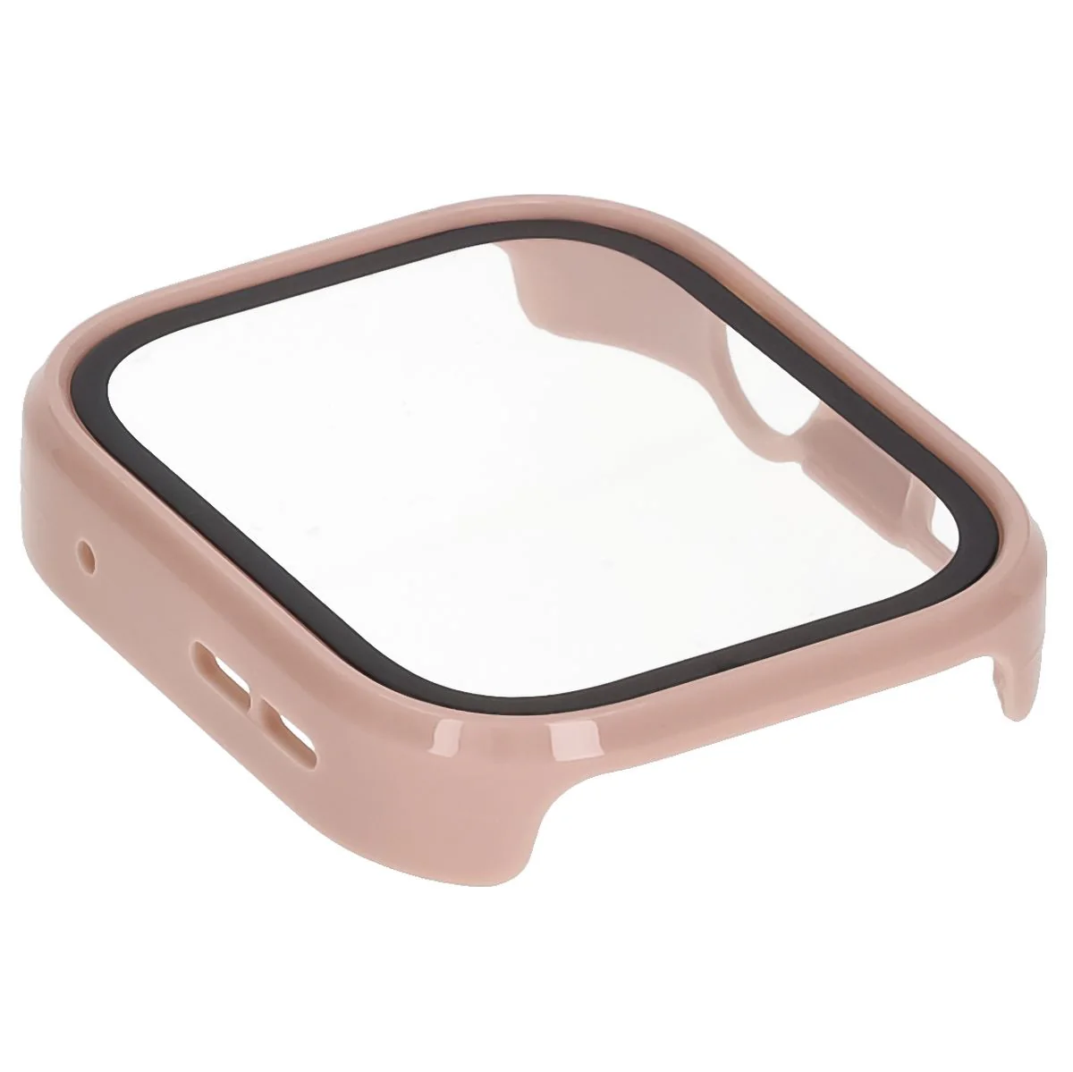 Schutzhülle mit Glas für Huawei Watch Fit 4 Pro, Bizon Case Watch Adamo, Rosa - Image 8