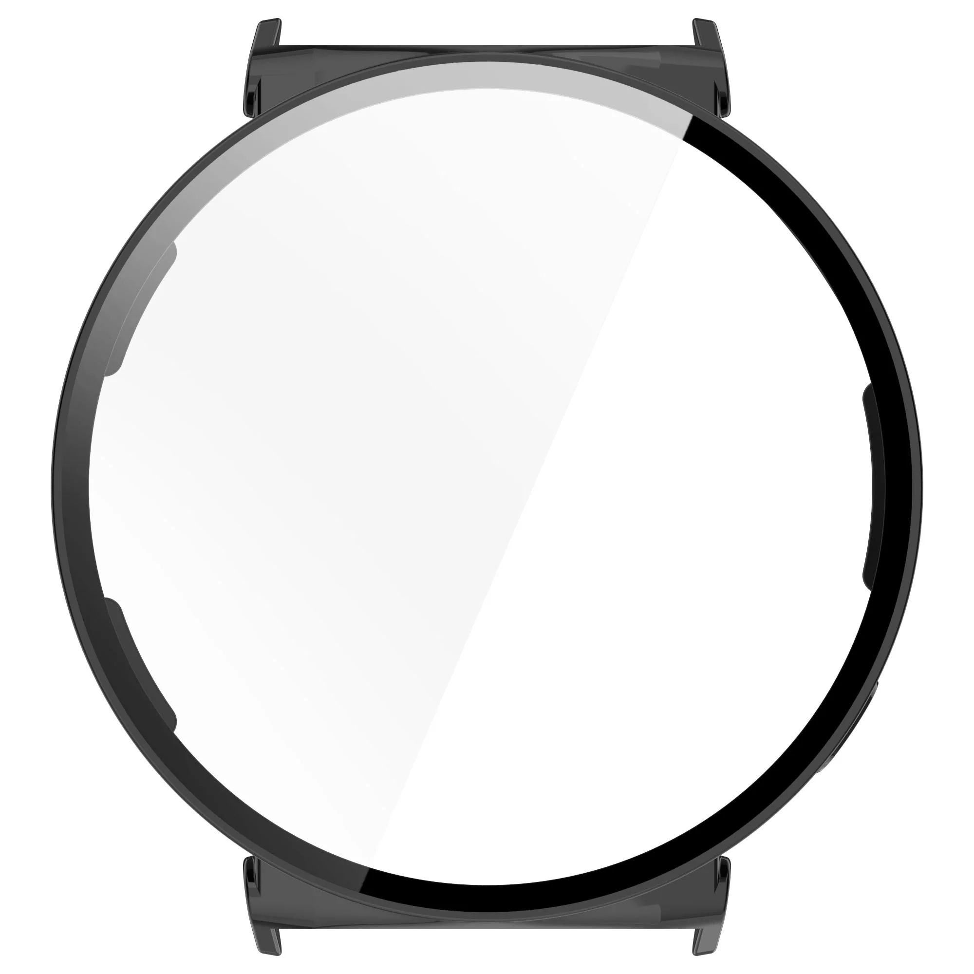 Schutzhülle mit Glas für Huawei Watch GT 5 41 mm, Bizon Case Watch Adamo, Schwarz - Image 8