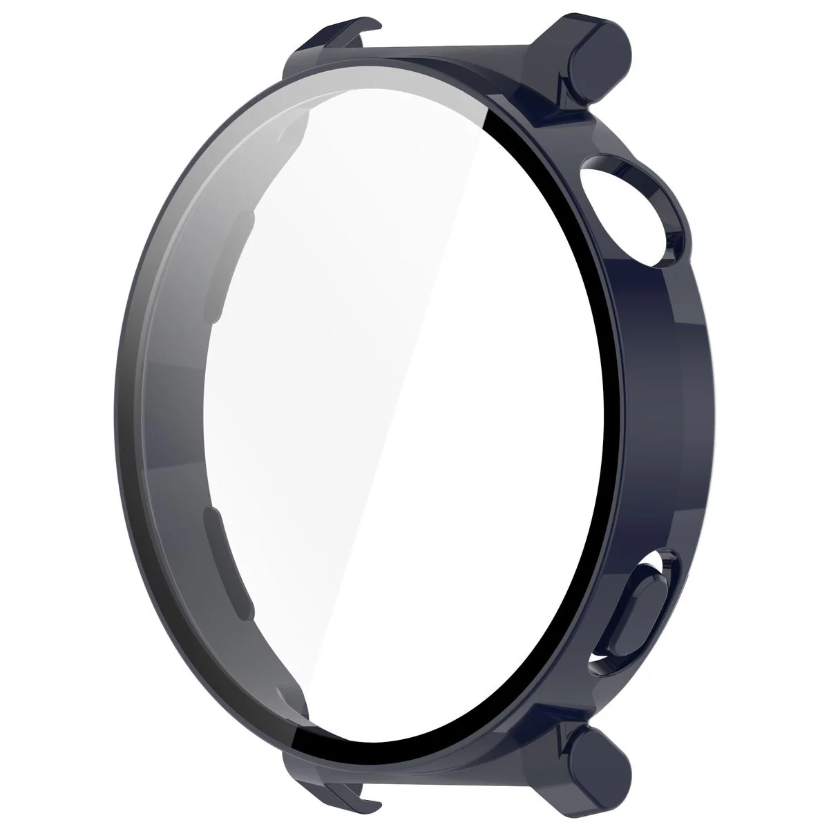 Schutzhülle mit Glas für Huawei Watch GT 5 Pro 42 mm, Bizon Case Watch Adamo, Blau - Image 3