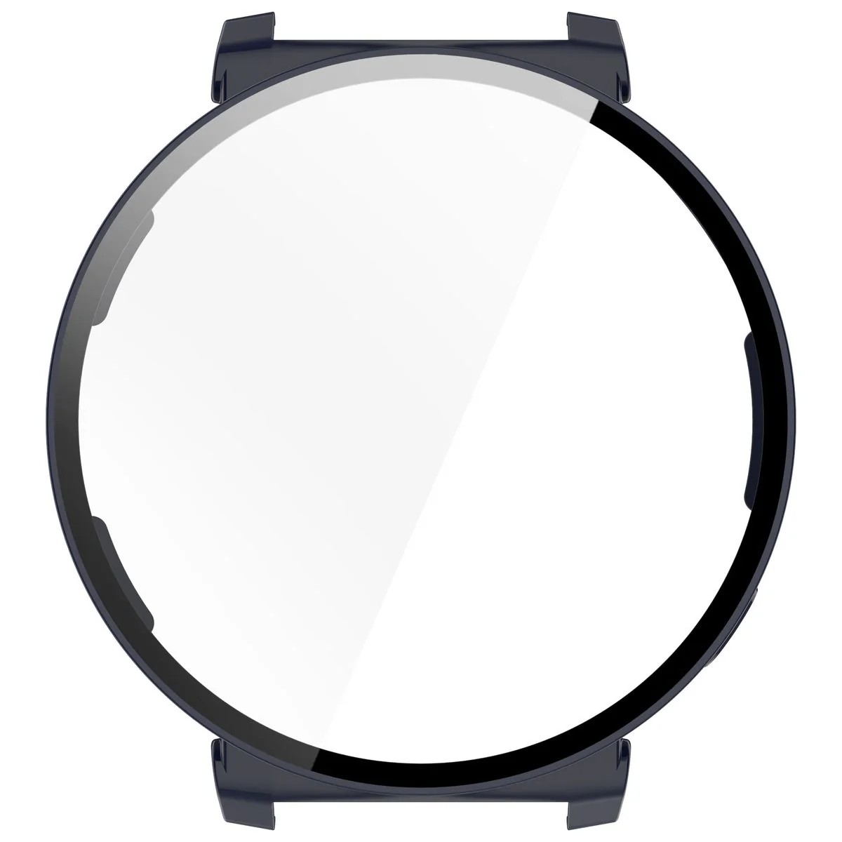 Schutzhülle mit Glas für Huawei Watch GT 5 Pro 42 mm, Bizon Case Watch Adamo, Blau - Image 8
