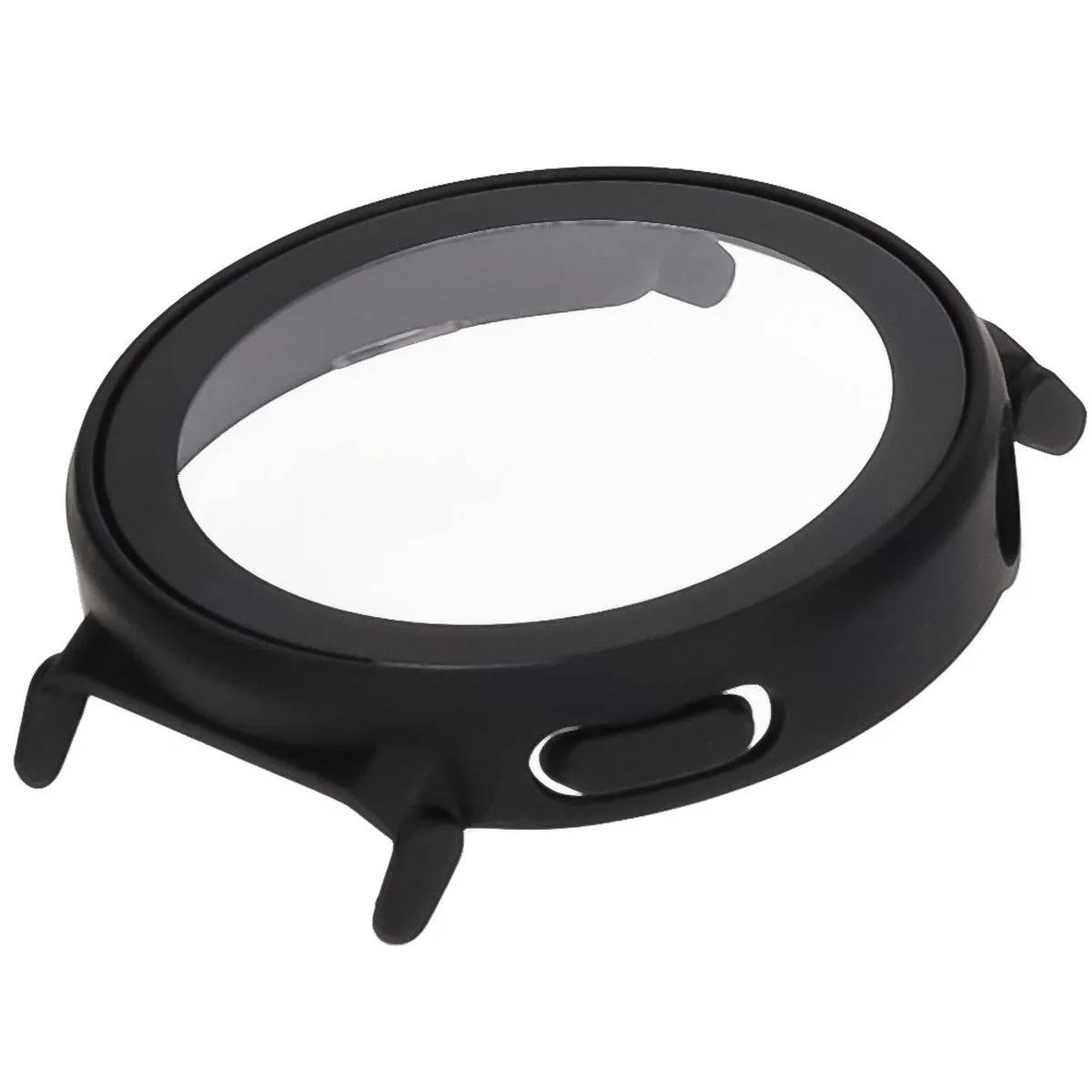Schutzhülle mit Glas für Huawei Watch GT 5 Pro 42 mm, Bizon Case Watch Adamo, Mattes Schwarz - Image 6