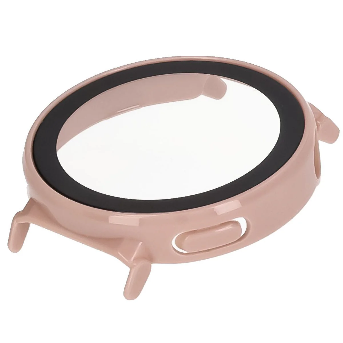 Schutzhülle mit Glas für Huawei Watch GT 5 Pro 42 mm, Bizon Case Watch Adamo, Rosa - Image 6