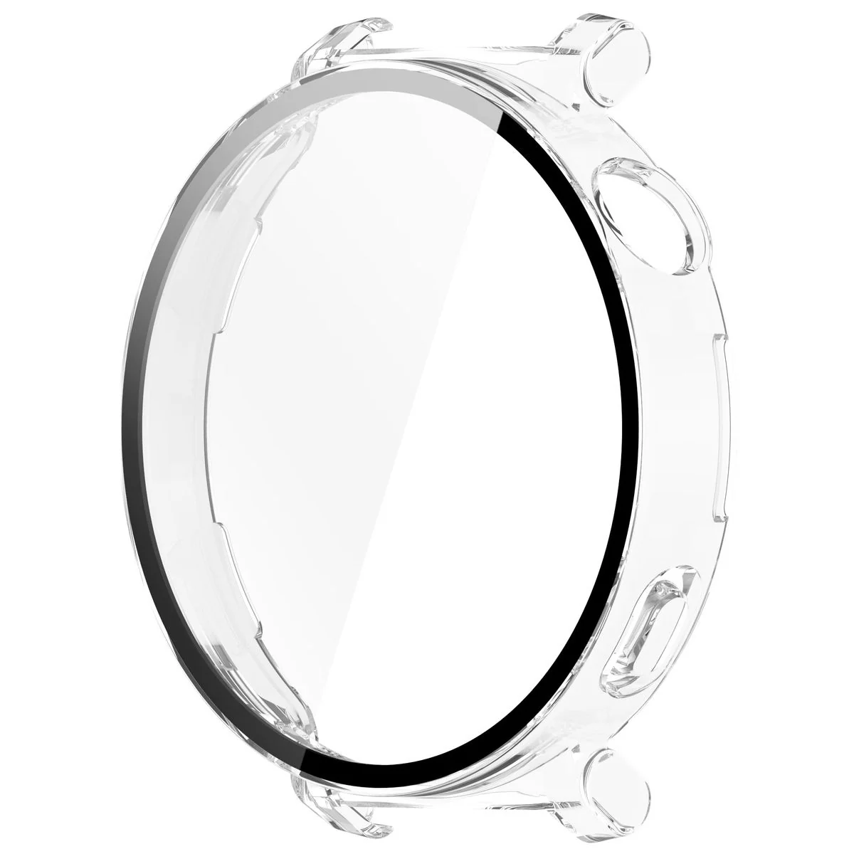 Schutzhülle mit Glas für Huawei Watch GT 5 Pro 42 mm, Bizon Case Watch Adamo, Transparent - Image 3