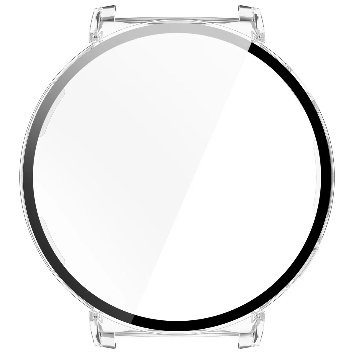 Schutzhülle mit Glas für Huawei Watch GT 5 Pro 42 mm, Bizon Case Watch Adamo, Transparent - Image 8