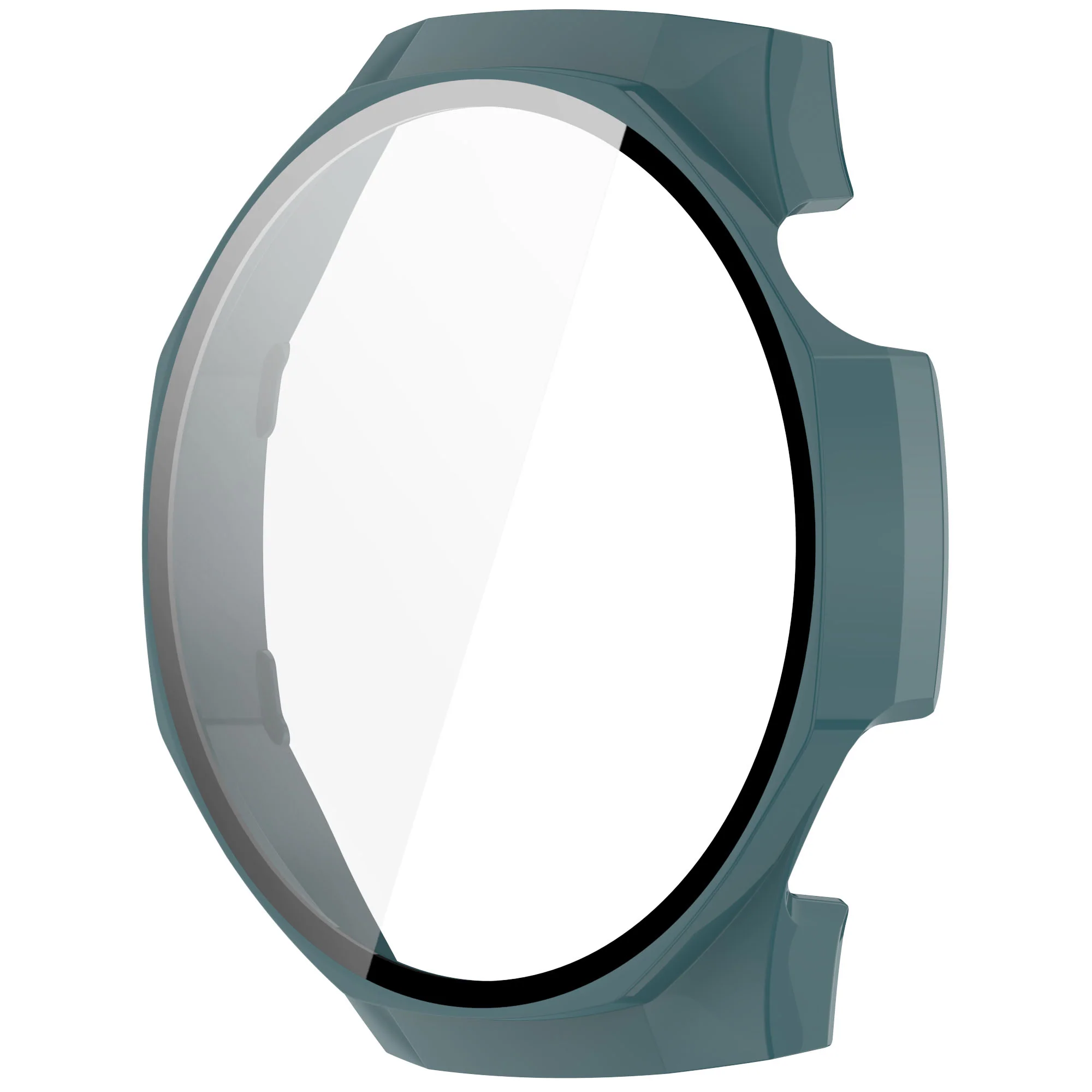 Schutzhülle mit Glas für Huawei Watch GT 5 Pro 46 mm, Bizon Case Watch Adamo, Grün - Image 3