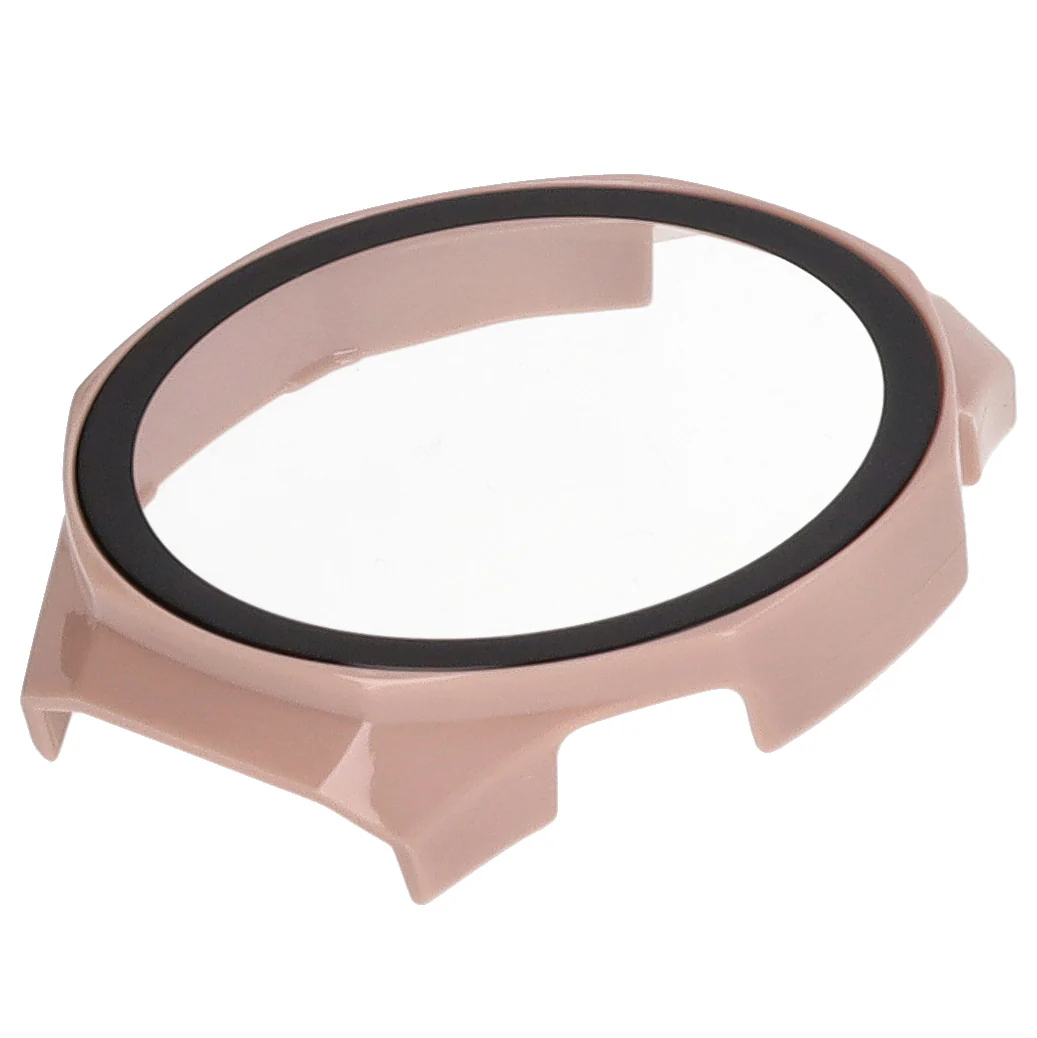 Schutzhülle mit Glas für Huawei Watch GT 5 Pro 46 mm, Bizon Case Watch Adamo, Rosa - Image 6