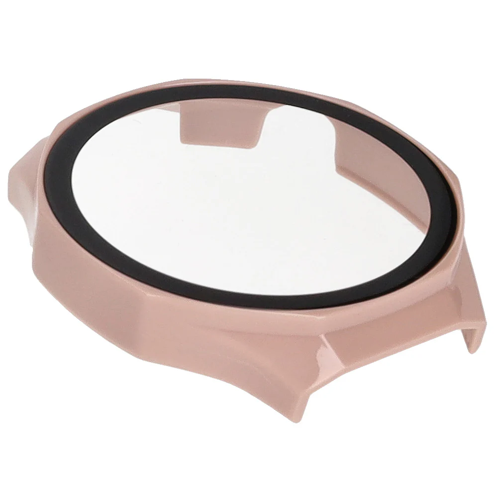Schutzhülle mit Glas für Huawei Watch GT 5 Pro 46 mm, Bizon Case Watch Adamo, Rosa - Image 7