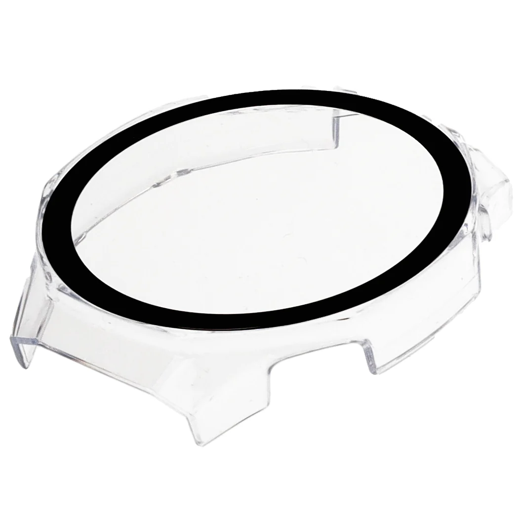Schutzhülle mit Glas für Huawei Watch GT 5 Pro 46 mm, Bizon Case Watch Adamo, Transparent - Image 6