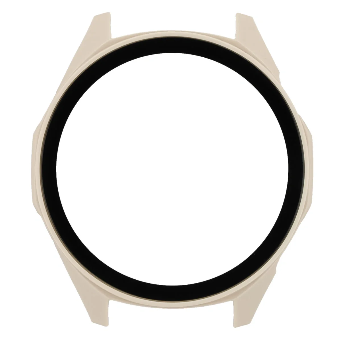 Schutzhülle mit Glas für Huawei Watch GT6 46 mm. Bizon Case Watch Adamo, Beige - Image 8