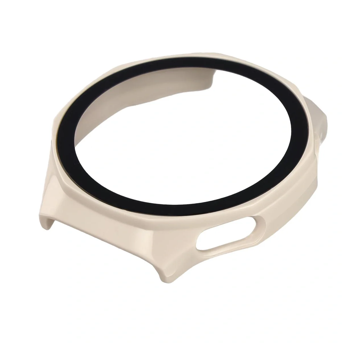Schutzhülle mit Glas für Huawei Watch GT6 Pro 46 mm, Bizon Case Watch Adamo, Beige - Image 6