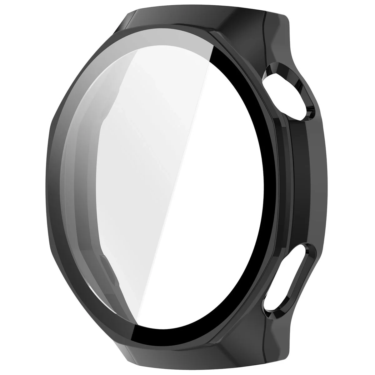 Schutzhülle mit Glas für Huawei Watch GT6 Pro 46 mm, Bizon Case Watch Adamo, Schwarz - Image 3