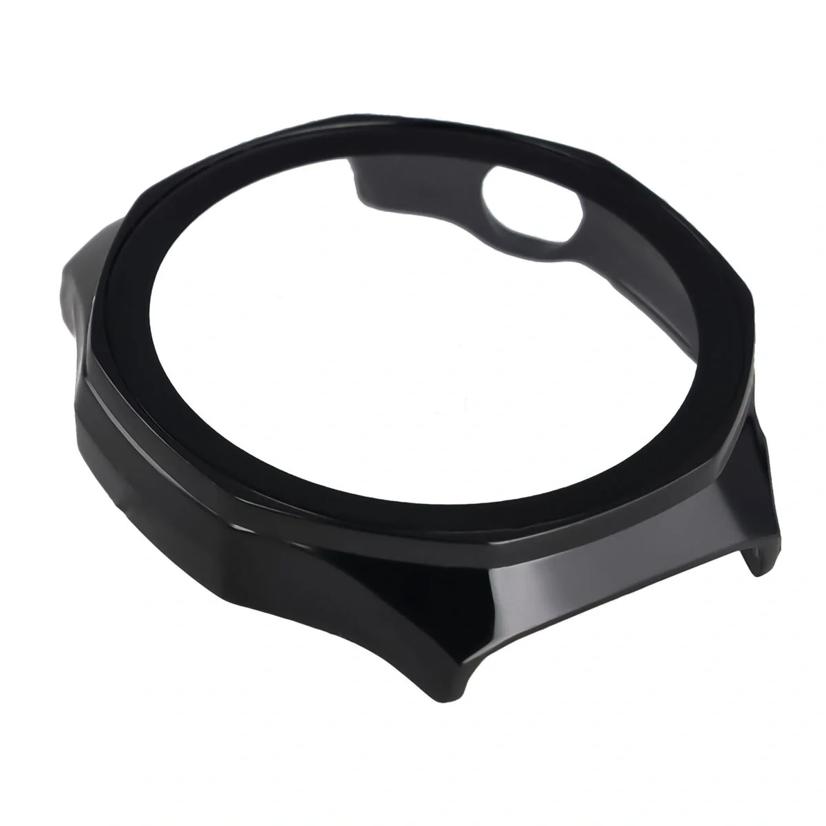 Schutzhülle mit Glas für Huawei Watch GT6 Pro 46 mm, Bizon Case Watch Adamo, Schwarz - Image 7