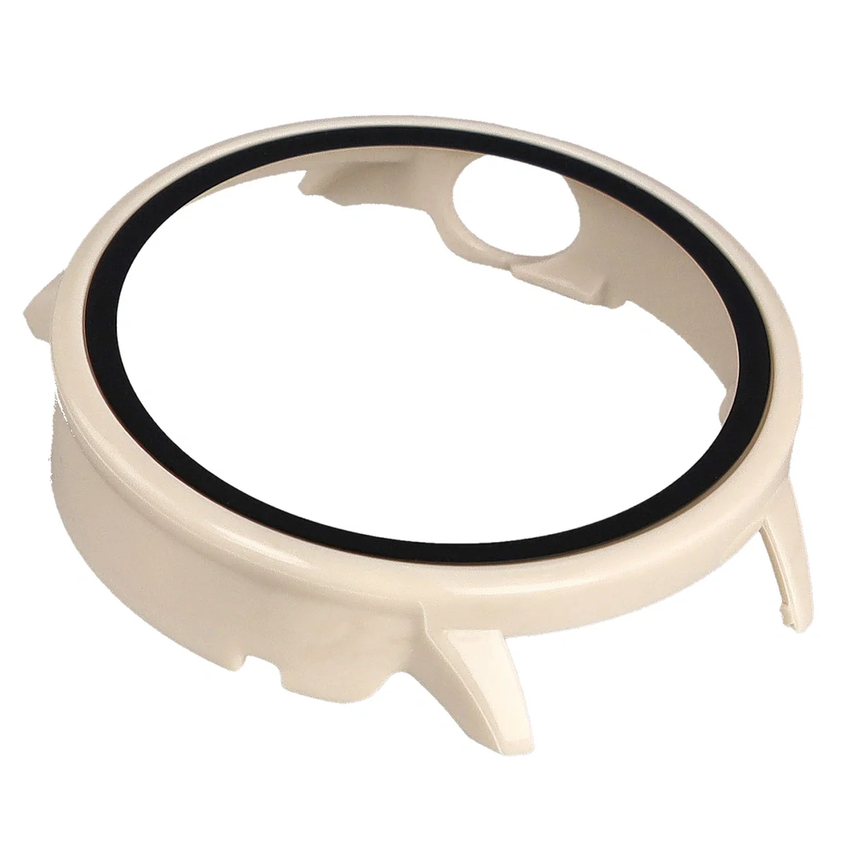 Schutzhülle mit Glas für OnePlus Watch 3 43 mm, Bizon Case Watch Adamo, Beige - Image 7