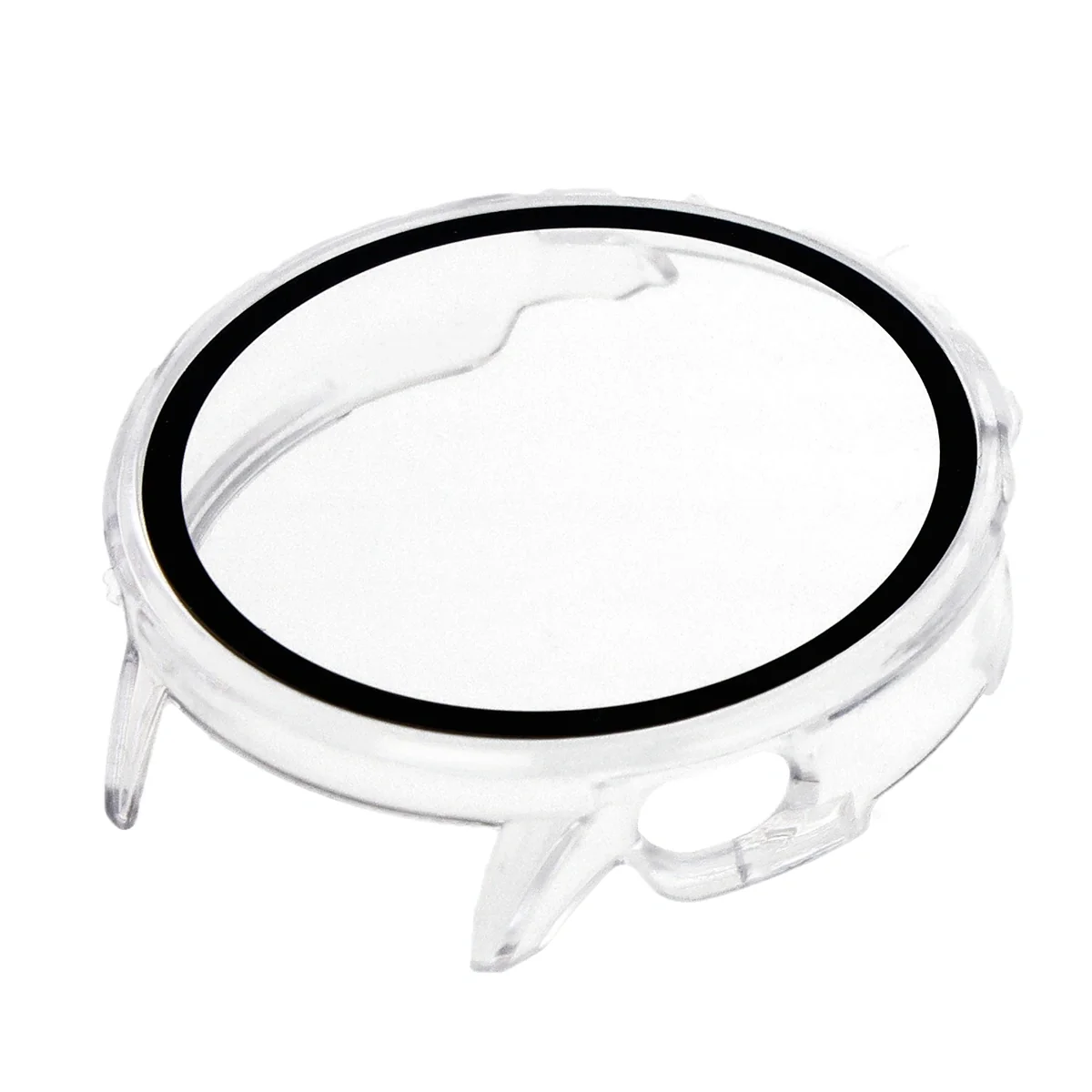 Schutzhülle mit Glas für OnePlus Watch 3 43 mm, Bizon Case Watch Adamo, Transparent - Image 6