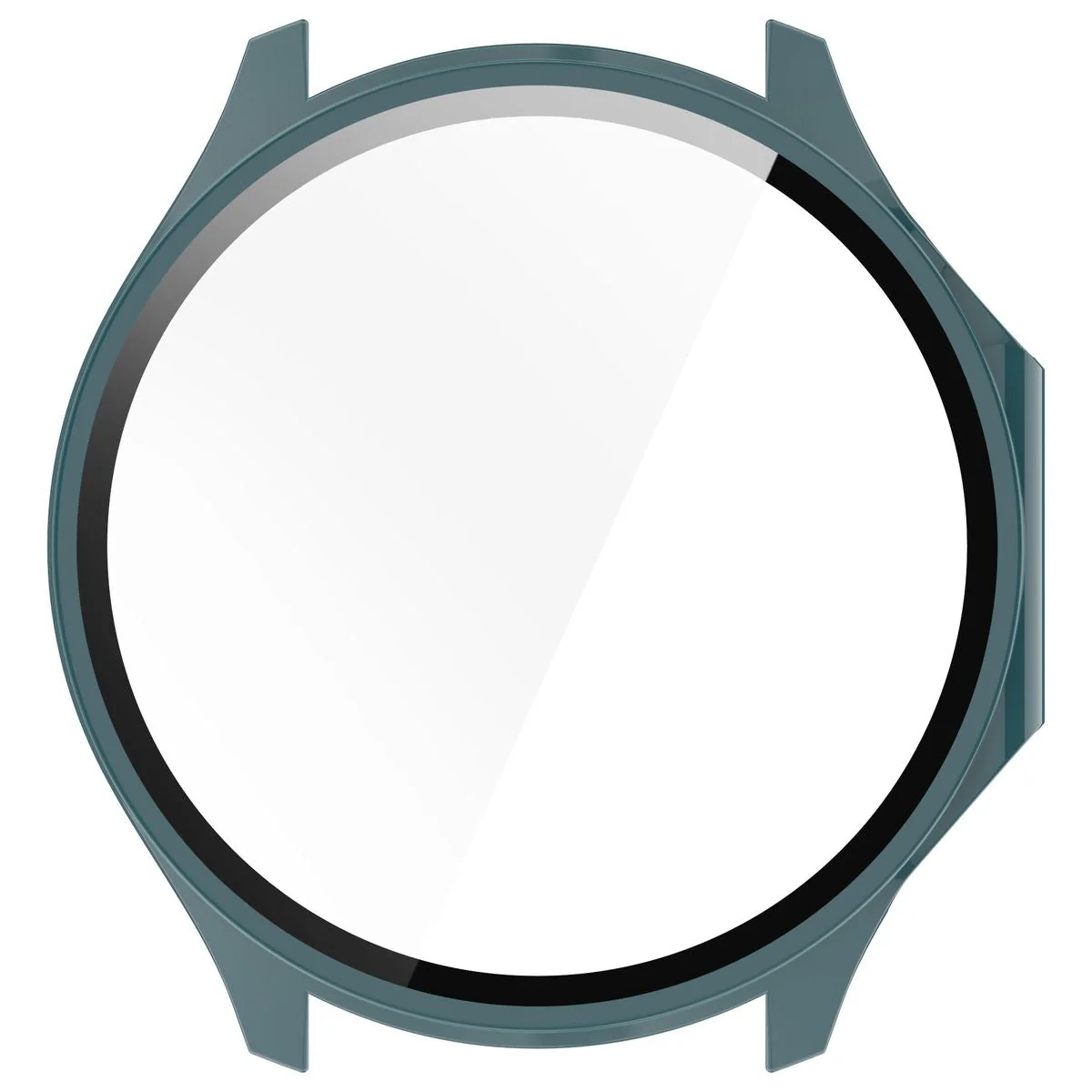 Schutzhülle mit Glas für OnePlus Watch 3 / Oppo Watch X2, Bizon Case Watch Adamo, Grün - Image 8
