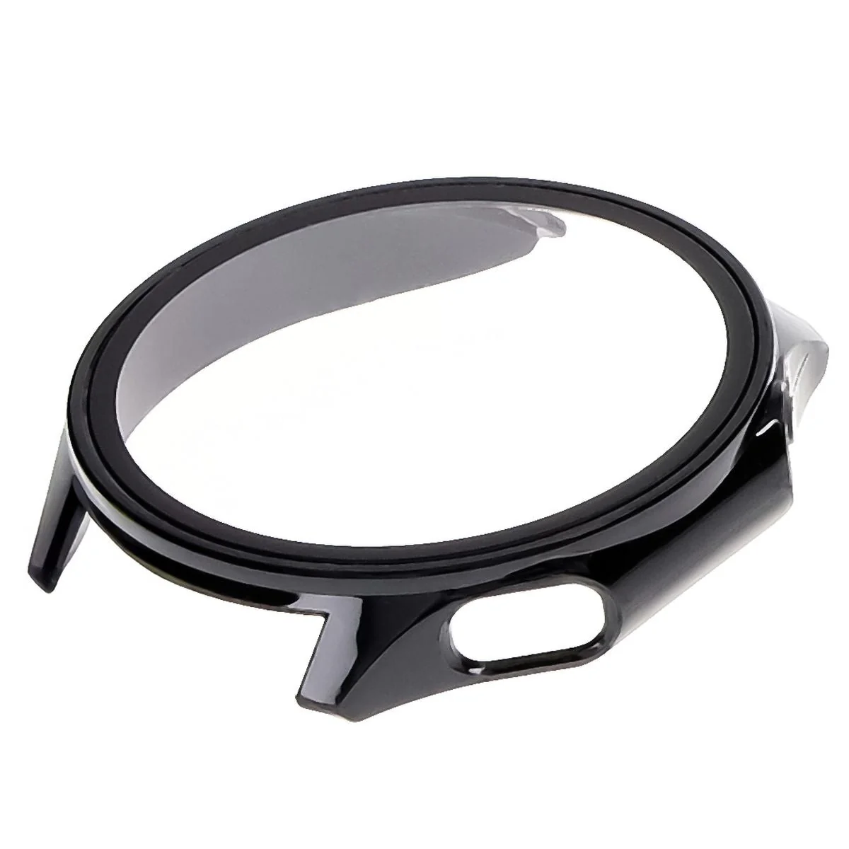 Schutzhülle mit Glas für OnePlus Watch 3 / Oppo Watch X2, Bizon Case Watch Adamo, Schwarz - Image 6