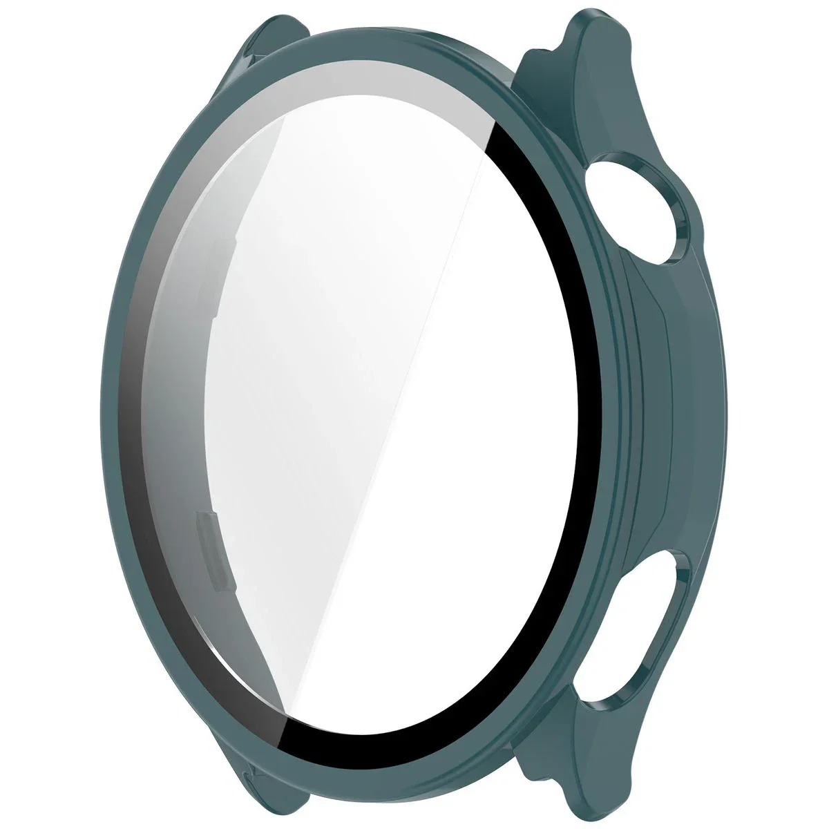 Schutzhülle mit Glas für OnePlus Watch Lite 45 mm / Oppo Watch S 45 mm, Bizon Case Watch Adamo, Grün - Image 3