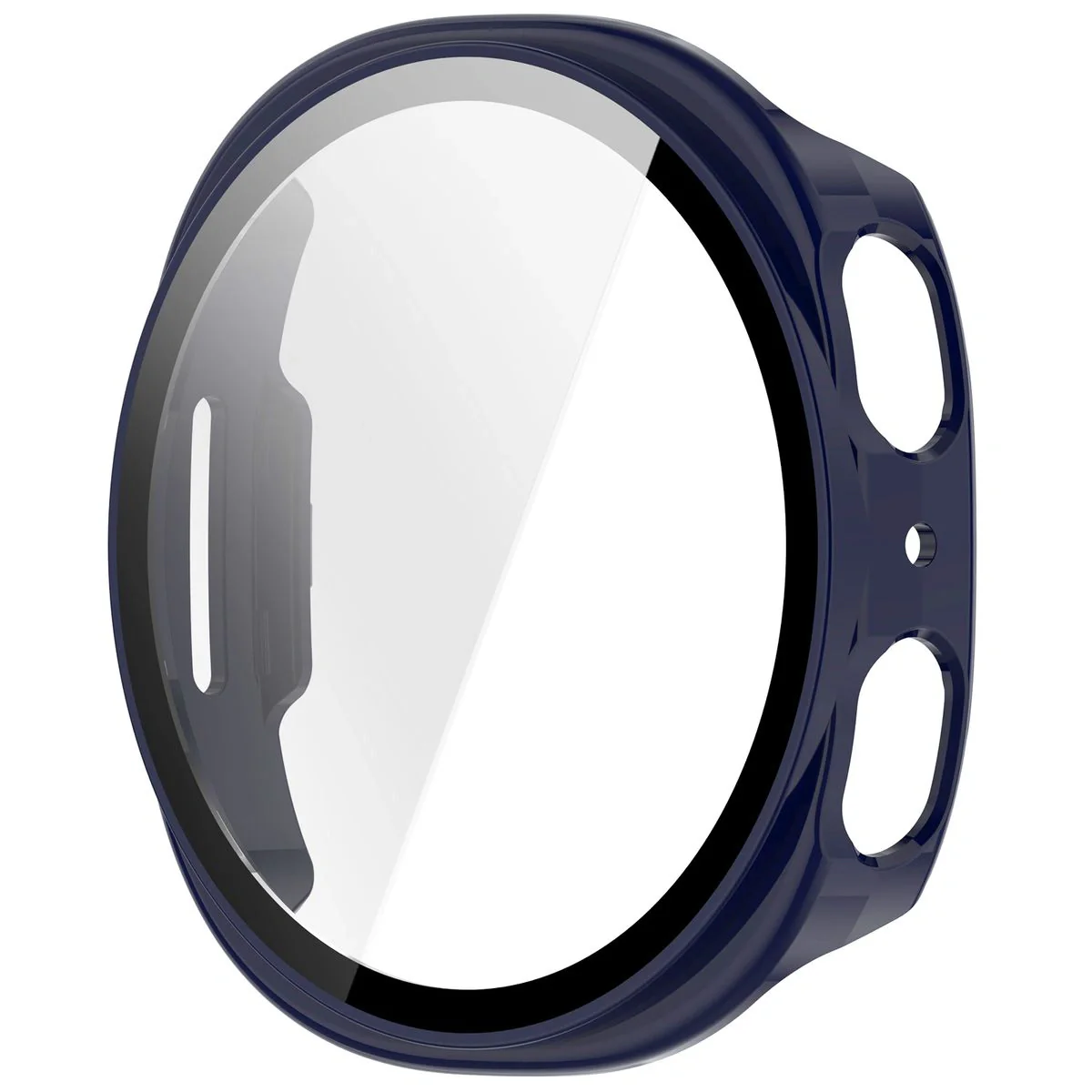 Schutzhülle mit Glas für Samsung Galaxy Watch 8 40 mm, Bizon Case Watch Adamo, Blau - Image 3