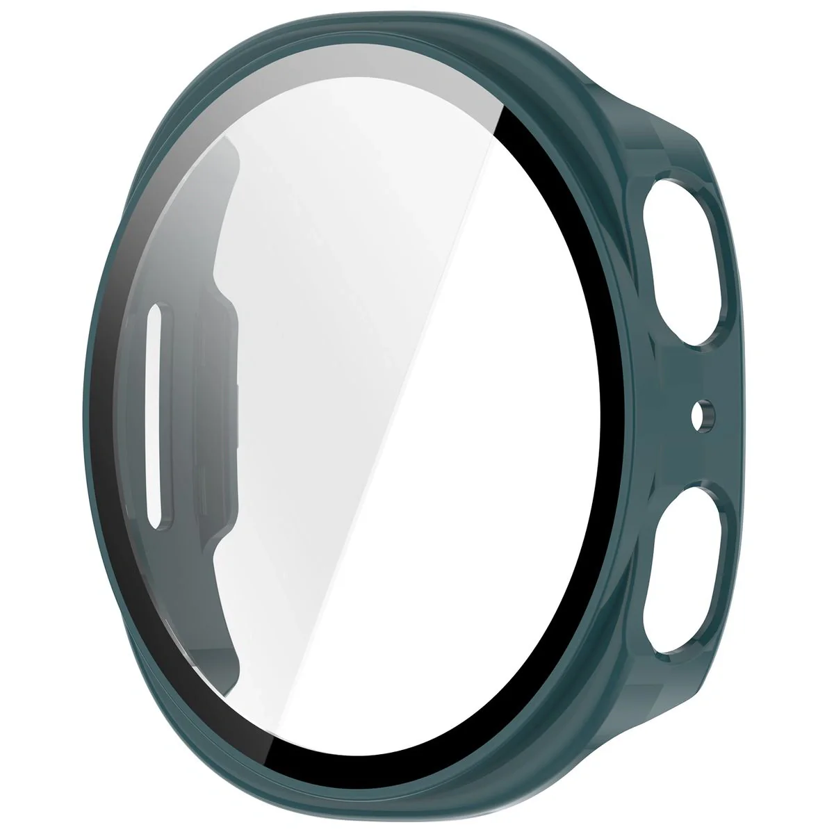 Schutzhülle mit Glas für Samsung Galaxy Watch 8 40 mm, Bizon Case Watch Adamo, Grün - Image 3