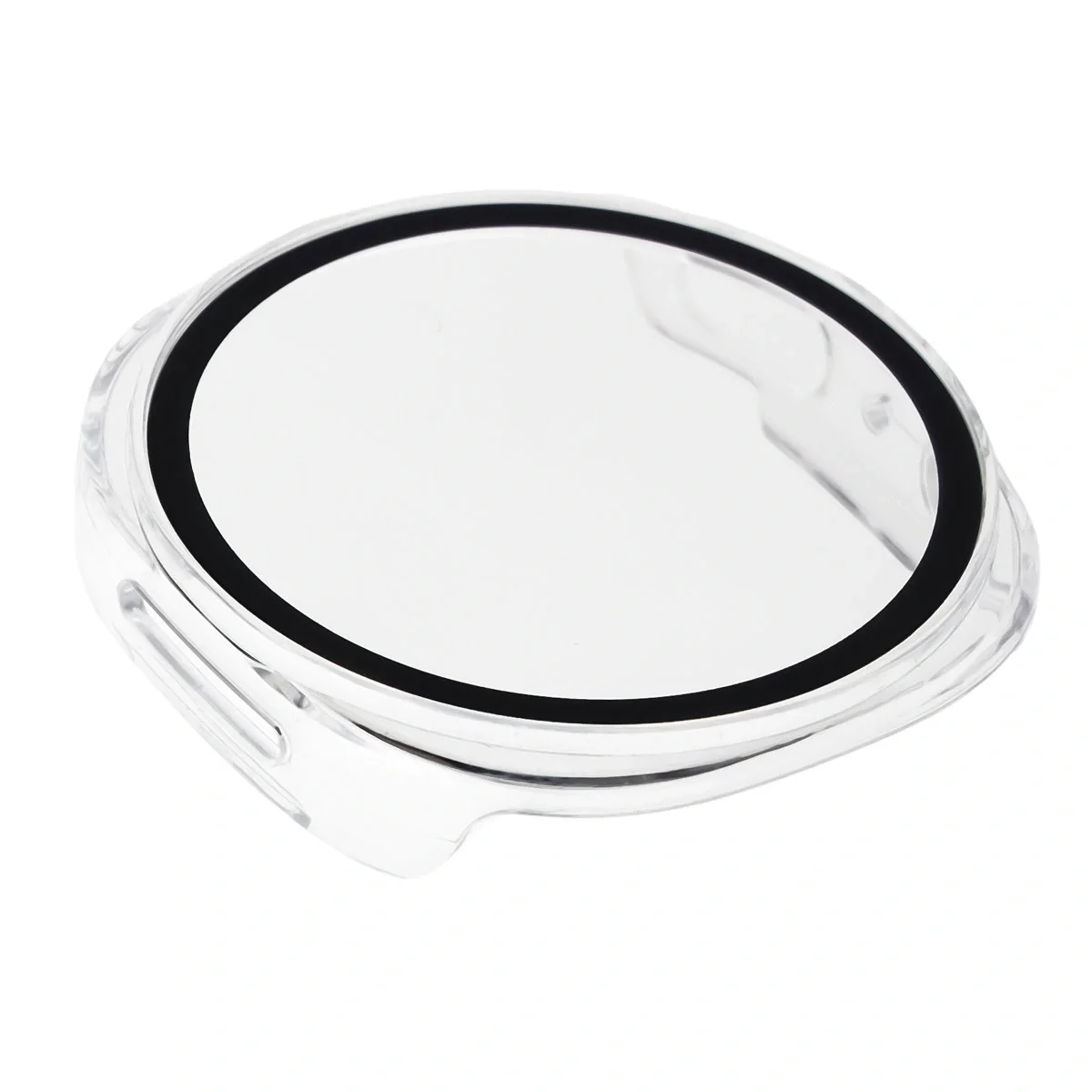 Schutzhülle mit Glas für Samsung Galaxy Watch 8 40 mm, Bizon Case Watch Adamo, Transparent - Image 7