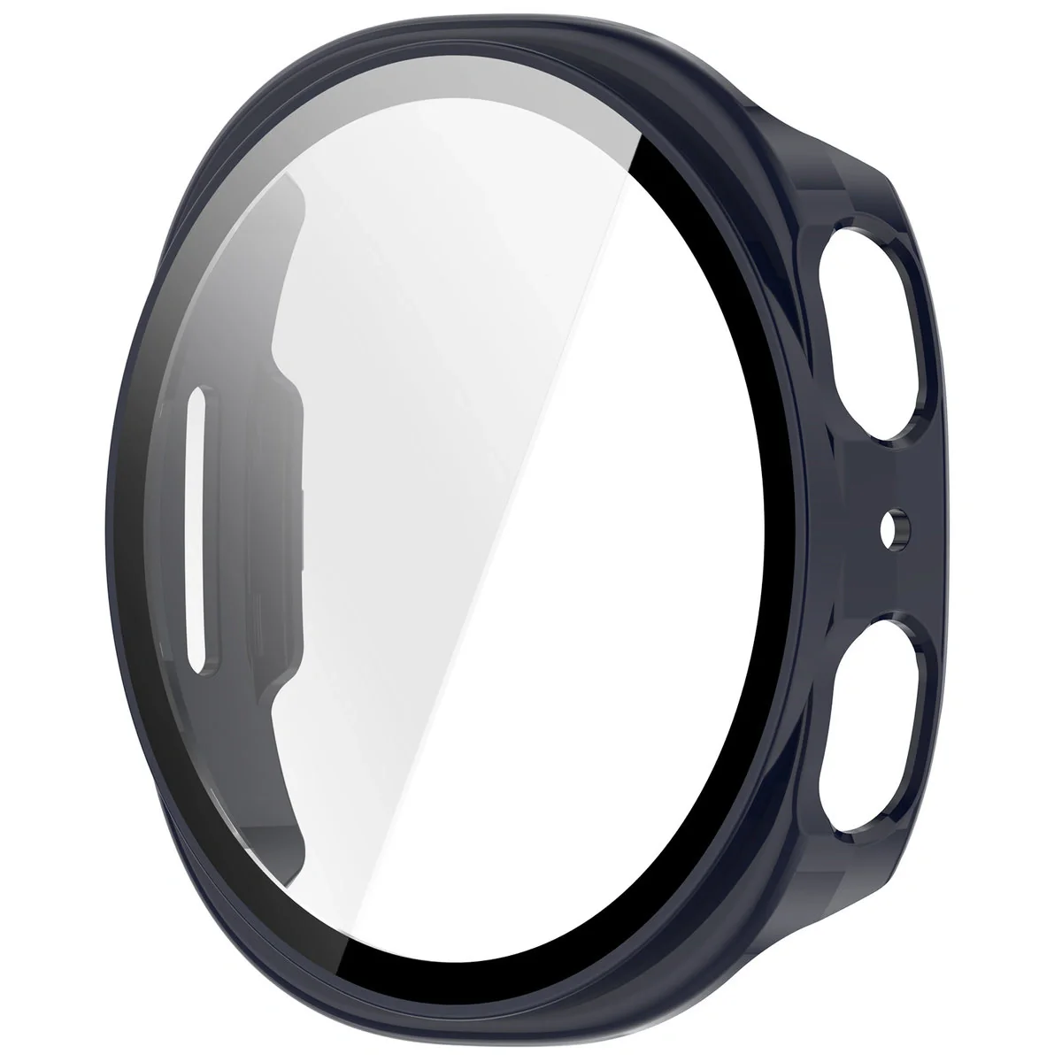 Schutzhülle mit Glas für Samsung Galaxy Watch 8 44 mm, Bizon Case Watch Adamo, Blau - Image 3