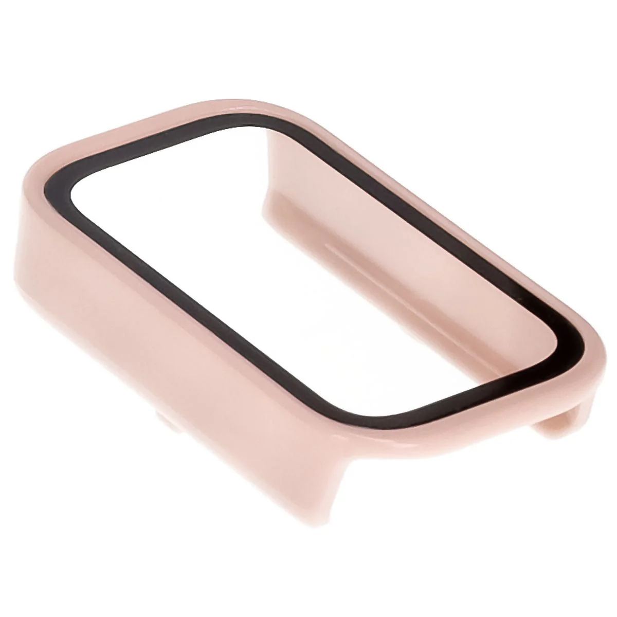 Schutzhülle mit Glas für Xiaomi Smart Band 9 Active / Redmi Smart Band 3, Bizon Case Watch Adamo, Rosa - Image 7