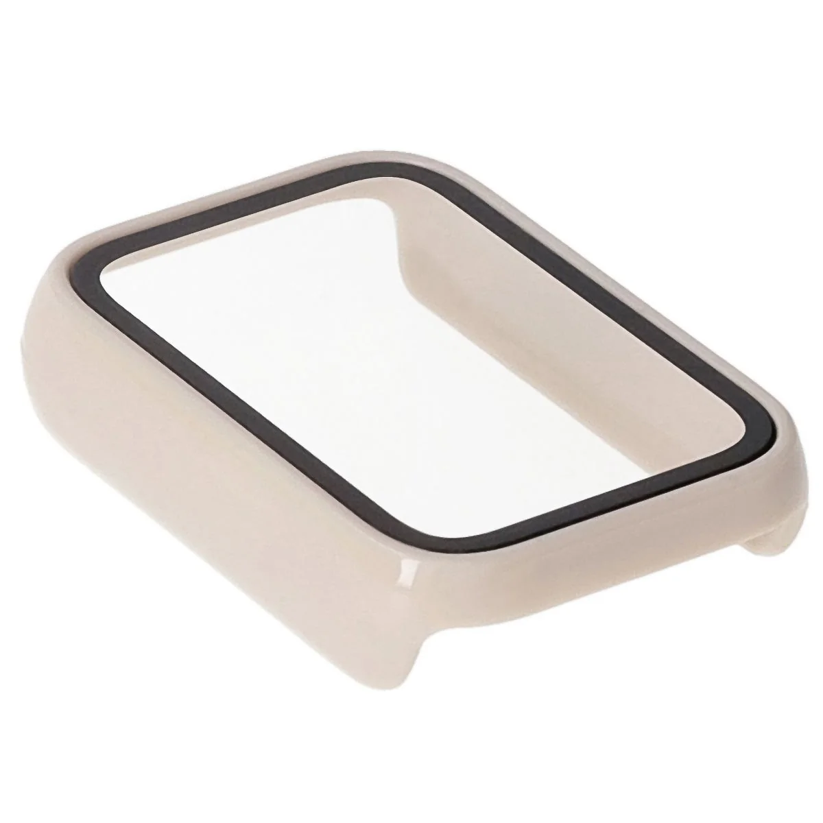 Schutzhülle mit Glas für Xiaomi Mi Smart Band 9 Pro, Bizon Case Watch Adamo, Beige - Image 7