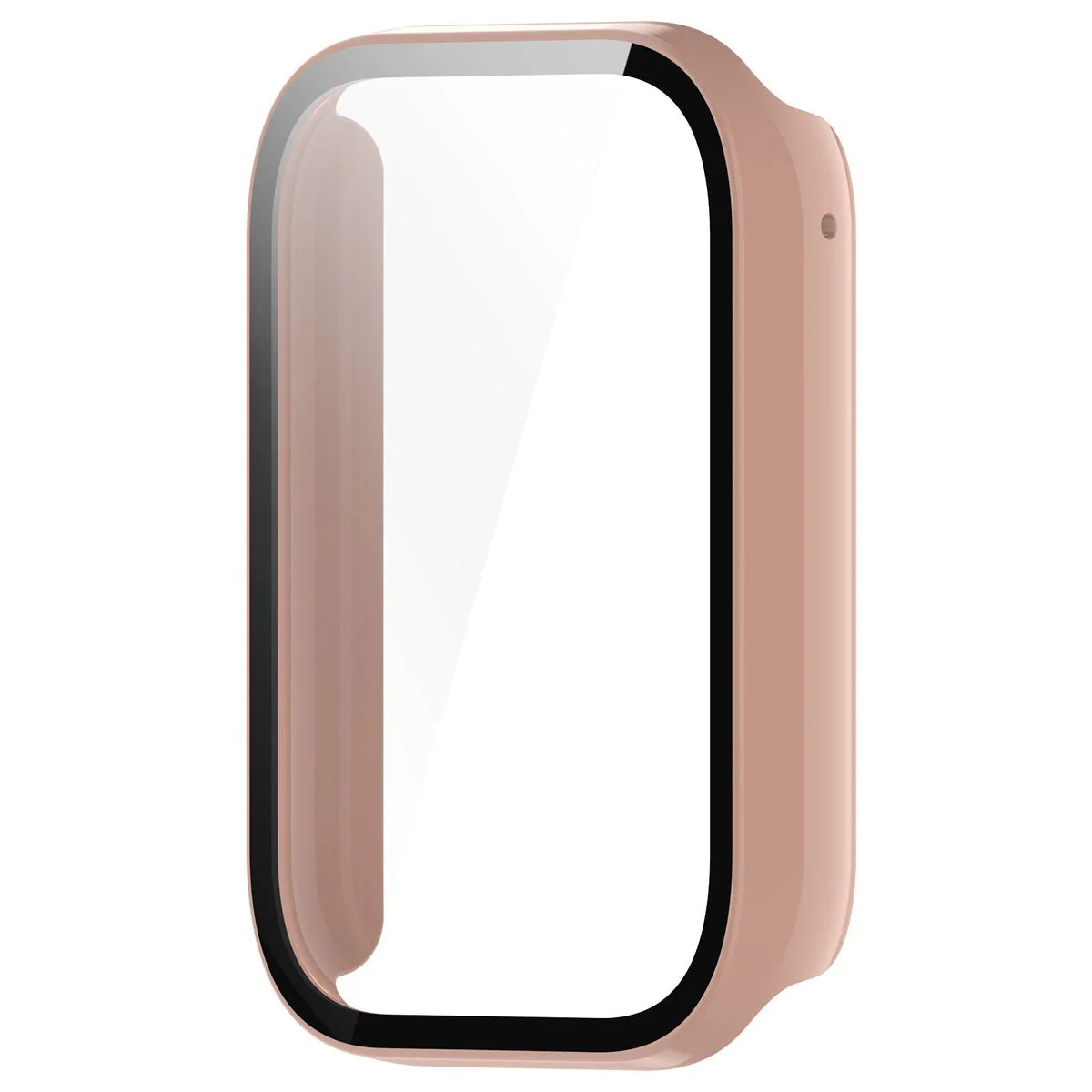 Schutzhülle mit Glas für Xiaomi Mi Smart Band 9 Pro, Bizon Case Watch Adamo, Rosa - Image 3