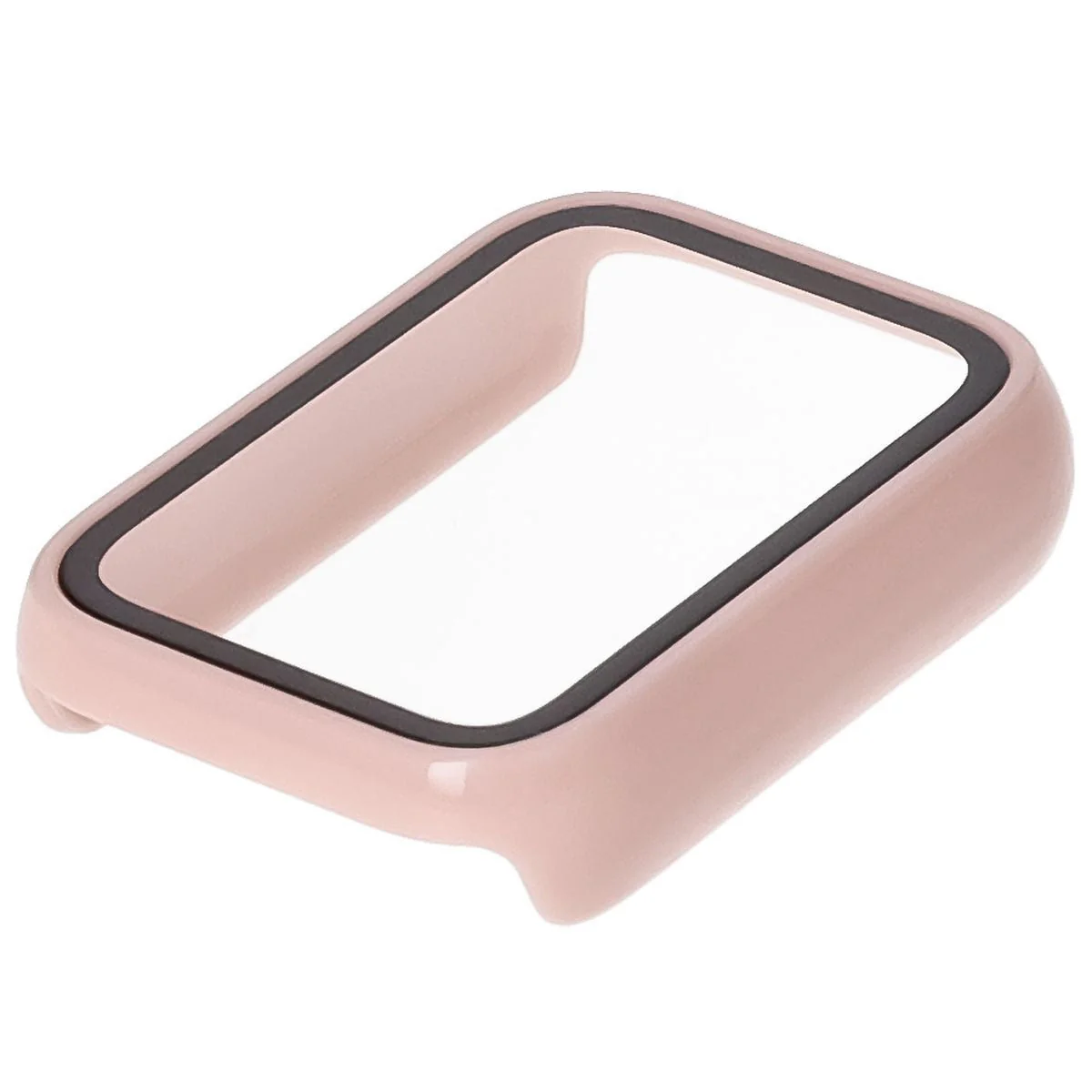 Schutzhülle mit Glas für Xiaomi Mi Smart Band 9 Pro, Bizon Case Watch Adamo, Rosa - Image 6