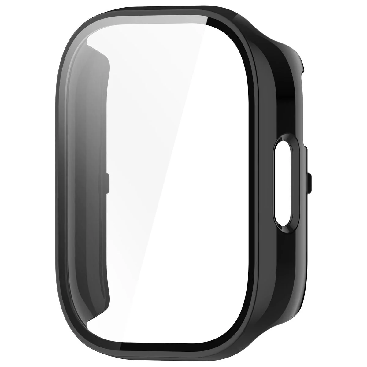 Schutzhülle mit Glas für Xiaomi Redmi Watch 5 Active, Bizon Case+Glass Watch, Schwarz - Image 3