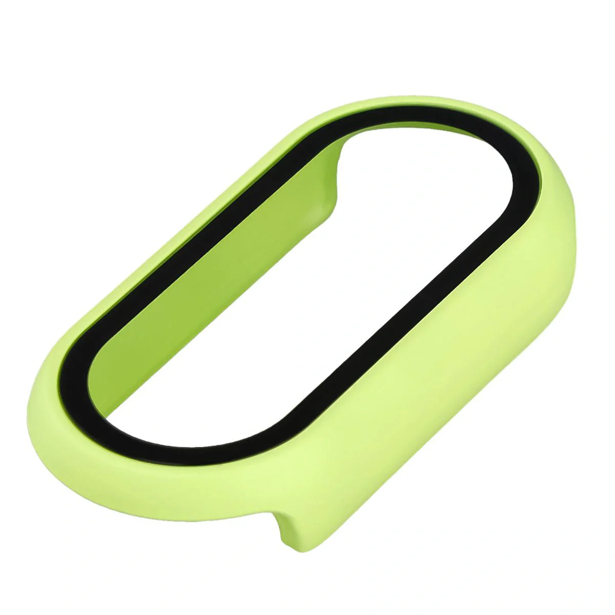 Schutzhülle mit Glas für Xiaomi Smart Band 10, Bizon Case Watch Adamo, Hellgrün - Image 6