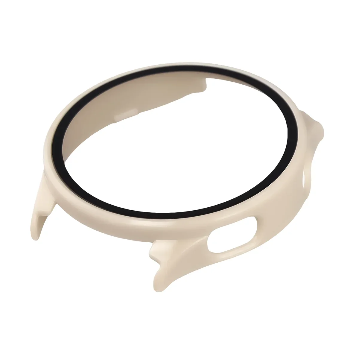 Schutzhülle mit Glas für Xiaomi Watch 5, Bizon Case Watch Adamo, Beige - Image 6