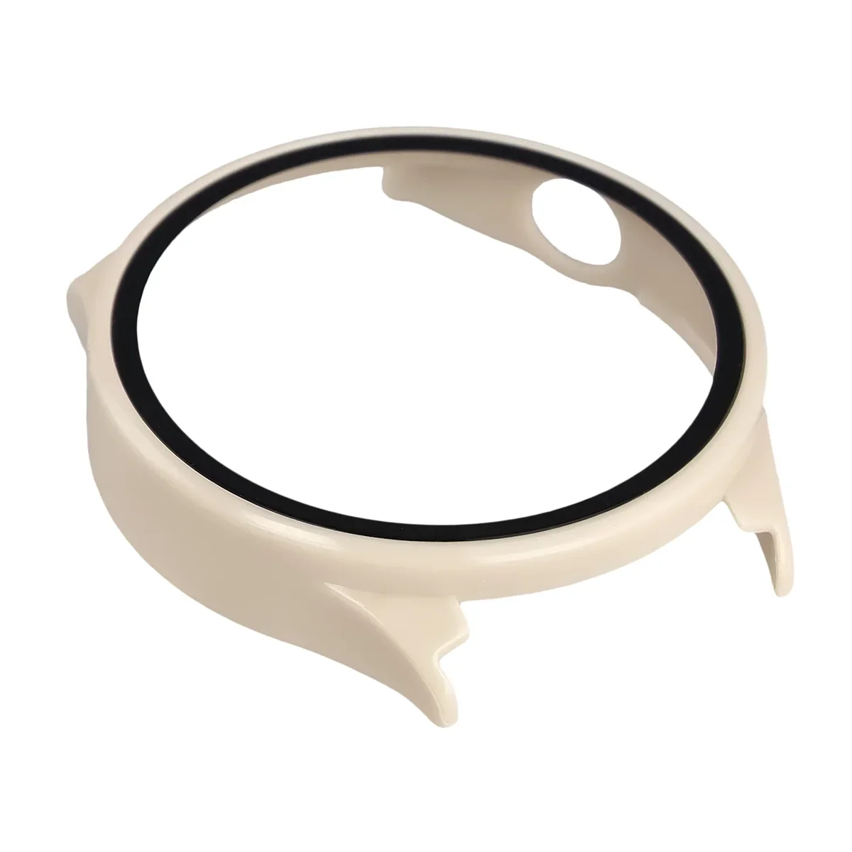 Schutzhülle mit Glas für Xiaomi Watch 5, Bizon Case Watch Adamo, Beige - Image 7