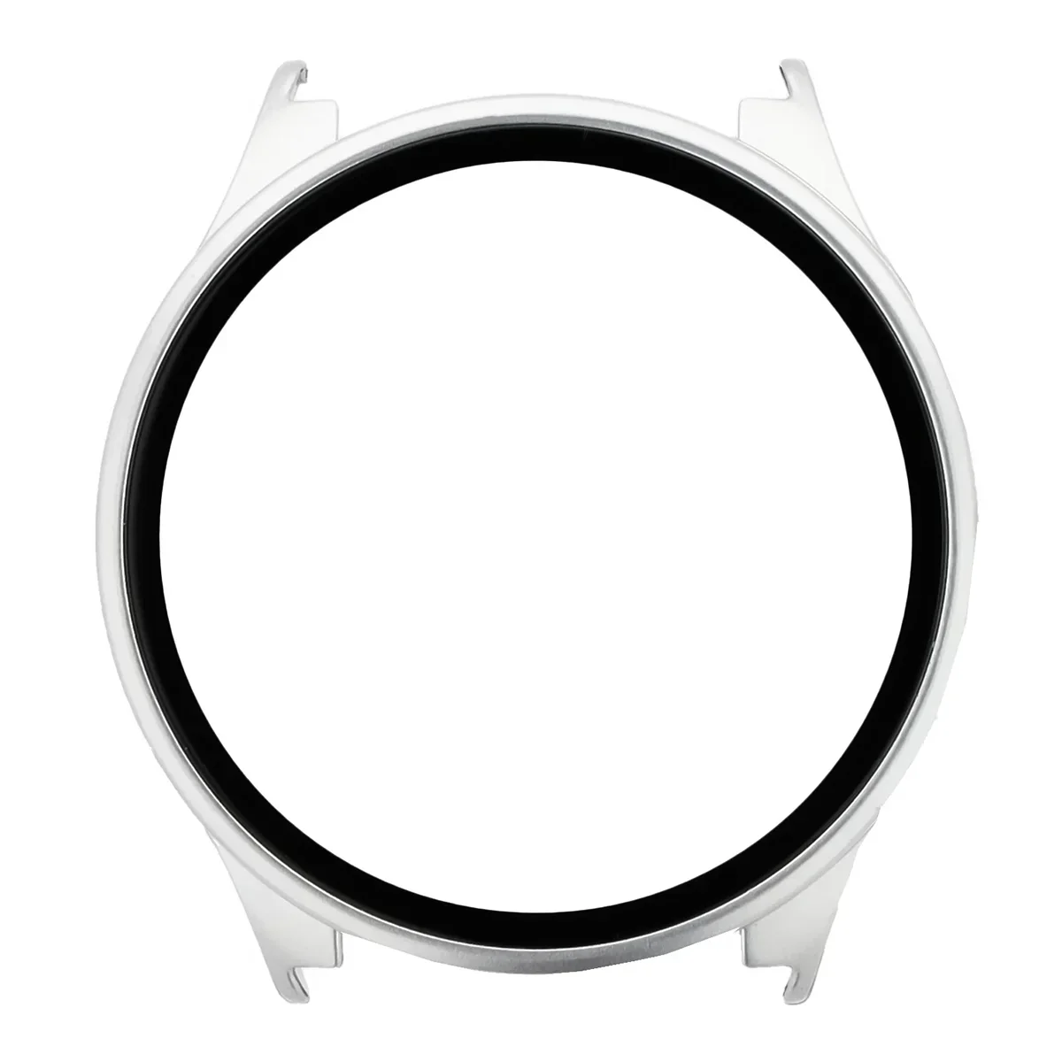 Schutzhülle mit Glas für Xiaomi Watch 5, Bizon Case Watch Adamo, satiniertes Silbern - Image 8