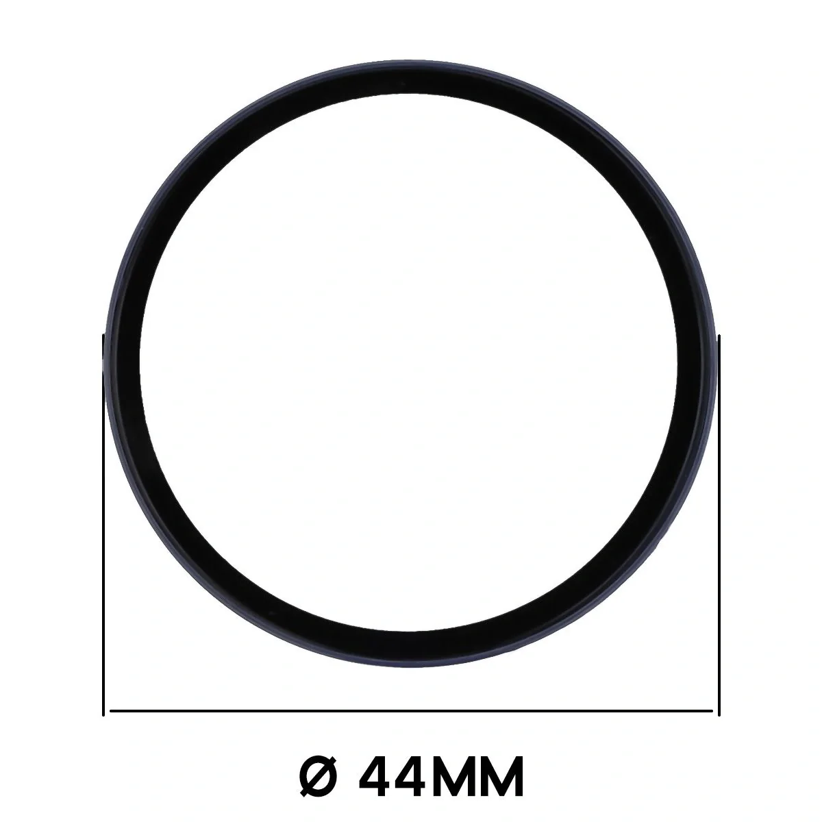 Schutzhülle mit Glas für Xiaomi Watch S4 41 mm, Bizon Case Watch Adamo, Blau - Image 2