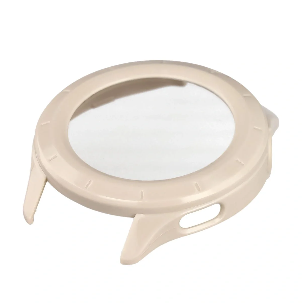 Schutzhülle mit Glas für Xiaomi Watch S4, Bizon Case Watch Adamo, Beige - Image 6