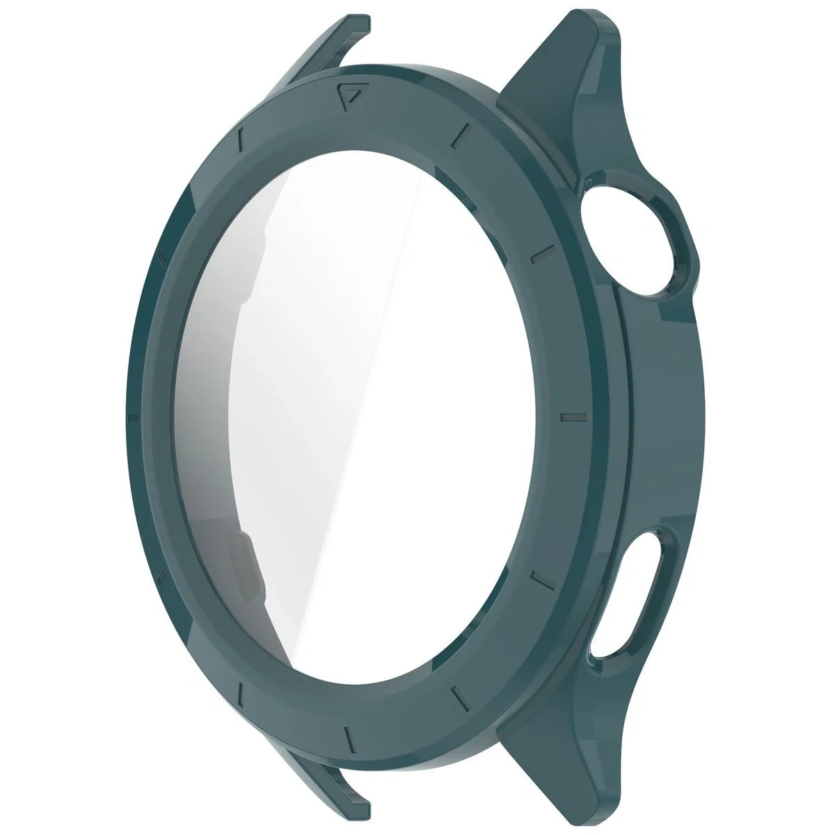 Schutzhülle mit Glas für Xiaomi Watch S4, Bizon Case Watch Adamo, Grün - Image 3