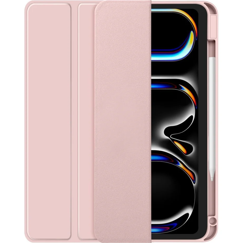 Schutzhülle mit Klappe für Apple iPad Pro 11 2024/2025, Tech-Protect SC Pen, Rosa - Image 3