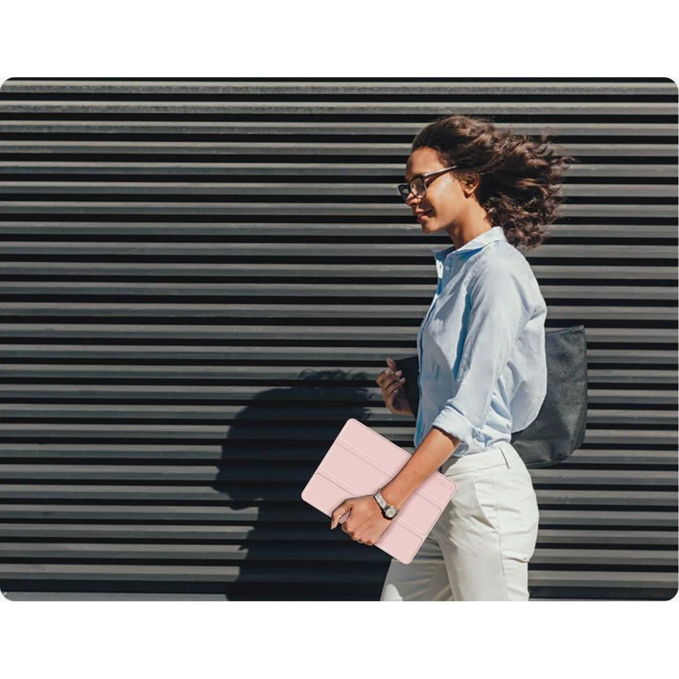 Schutzhülle mit Klappe für Apple iPad Pro 13 2024/2025, Tech-Protect SC Pen, Rosa - Image 10