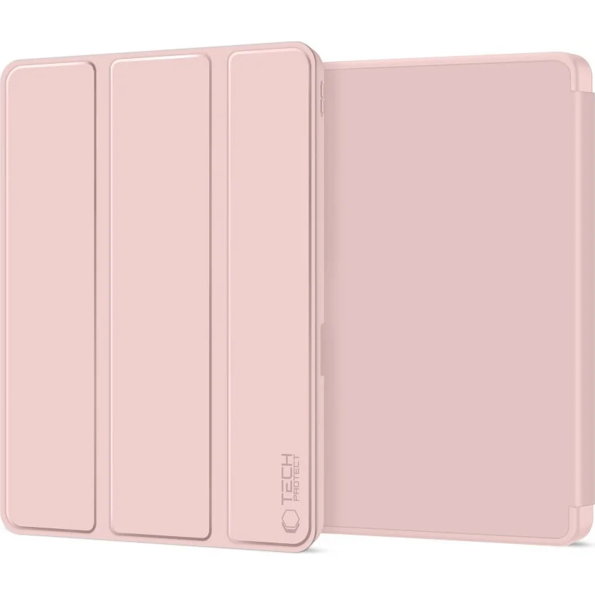 Schutzhülle mit Klappe für Apple iPad Pro 13 2024/2025, Tech-Protect SC Pen, Rosa - Image 2