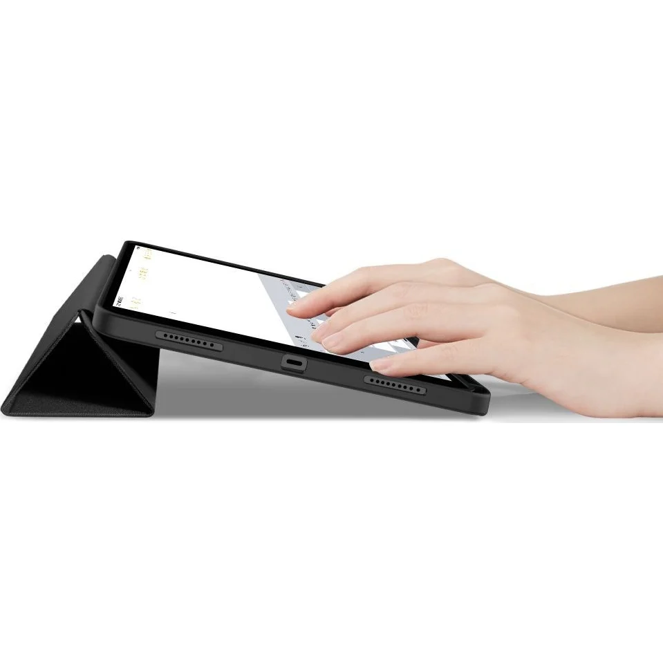 Schutzhülle mit Klappe für Apple iPad Pro 13 2024/2025, Tech-Protect SC Pen, Schwarz - Image 8