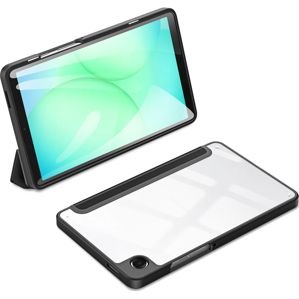 Schutzhülle mit Klappe für Galaxy Tab A11 / A9, Dux Ducis Toby, Schwarz - Image 3