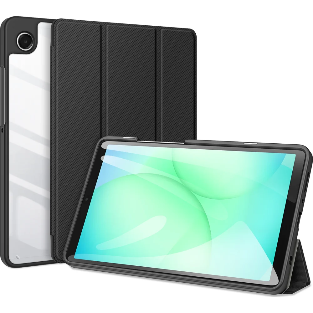Schutzhülle mit Klappe für Galaxy Tab A11 / A9, Dux Ducis Toby, Schwarz - Image 6
