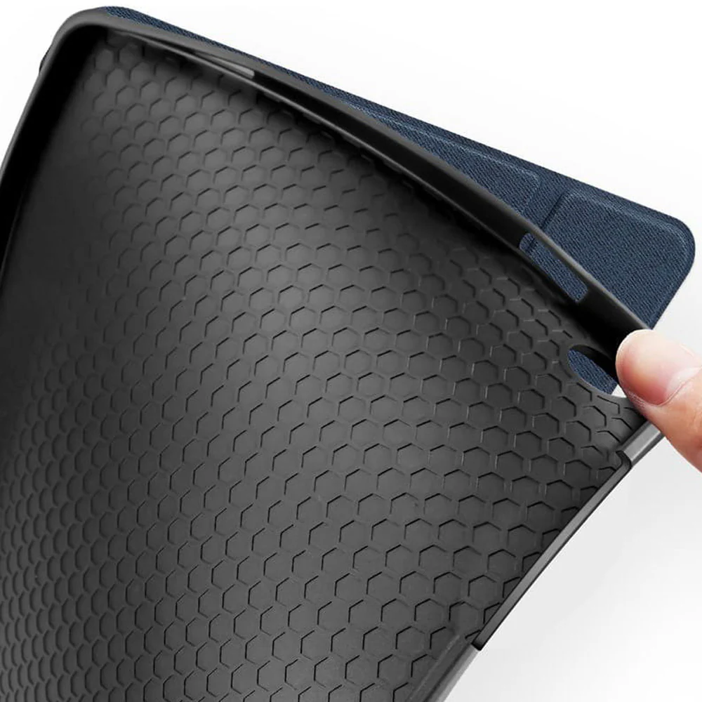 Schutzhülle mit Klappe für Galaxy Tab A11 Plus / A9 Plus, Dux Ducis Domo, Dunkelblau - Image 10