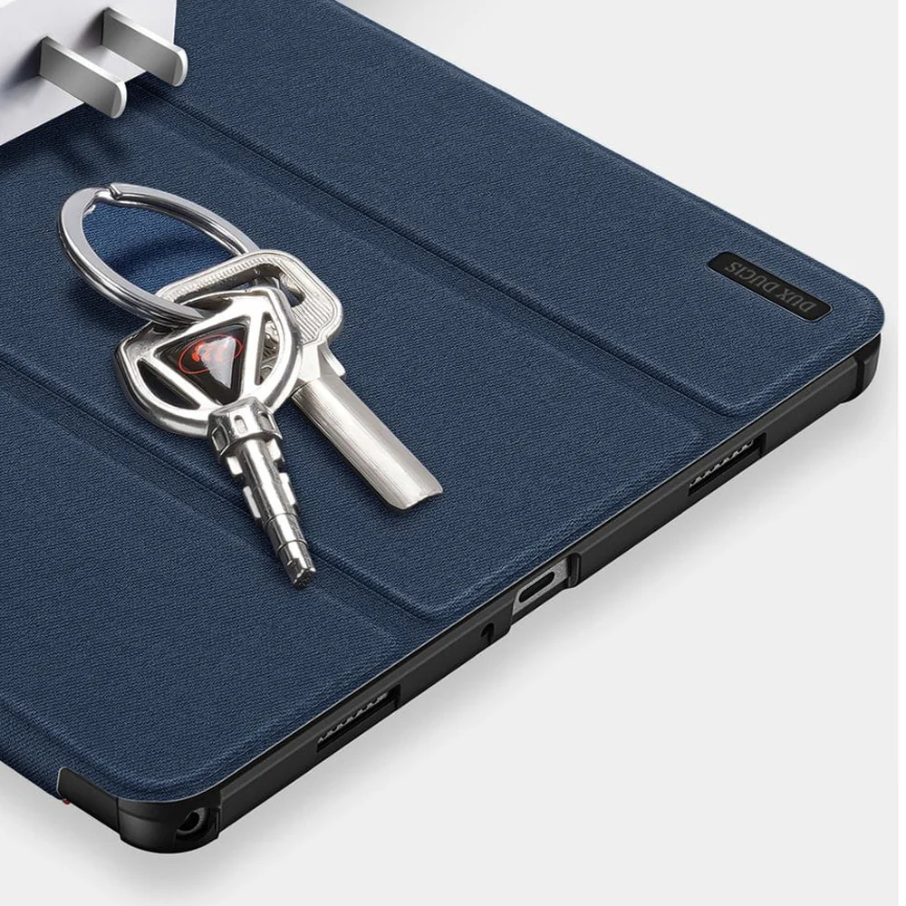 Schutzhülle mit Klappe für Galaxy Tab A11 Plus / A9 Plus, Dux Ducis Domo, Dunkelblau - Image 4