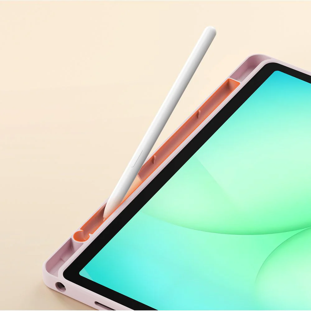 Schutzhülle mit Klappe für Galaxy Tab A11 Plus / A9 Plus, Dux Ducis Vers, Rosa - Image 10